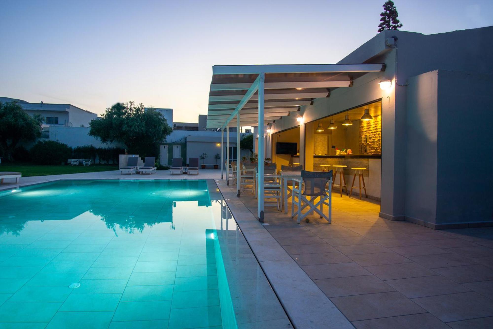 Golden Sun Boutique Aparthotel Malia Buitenkant foto